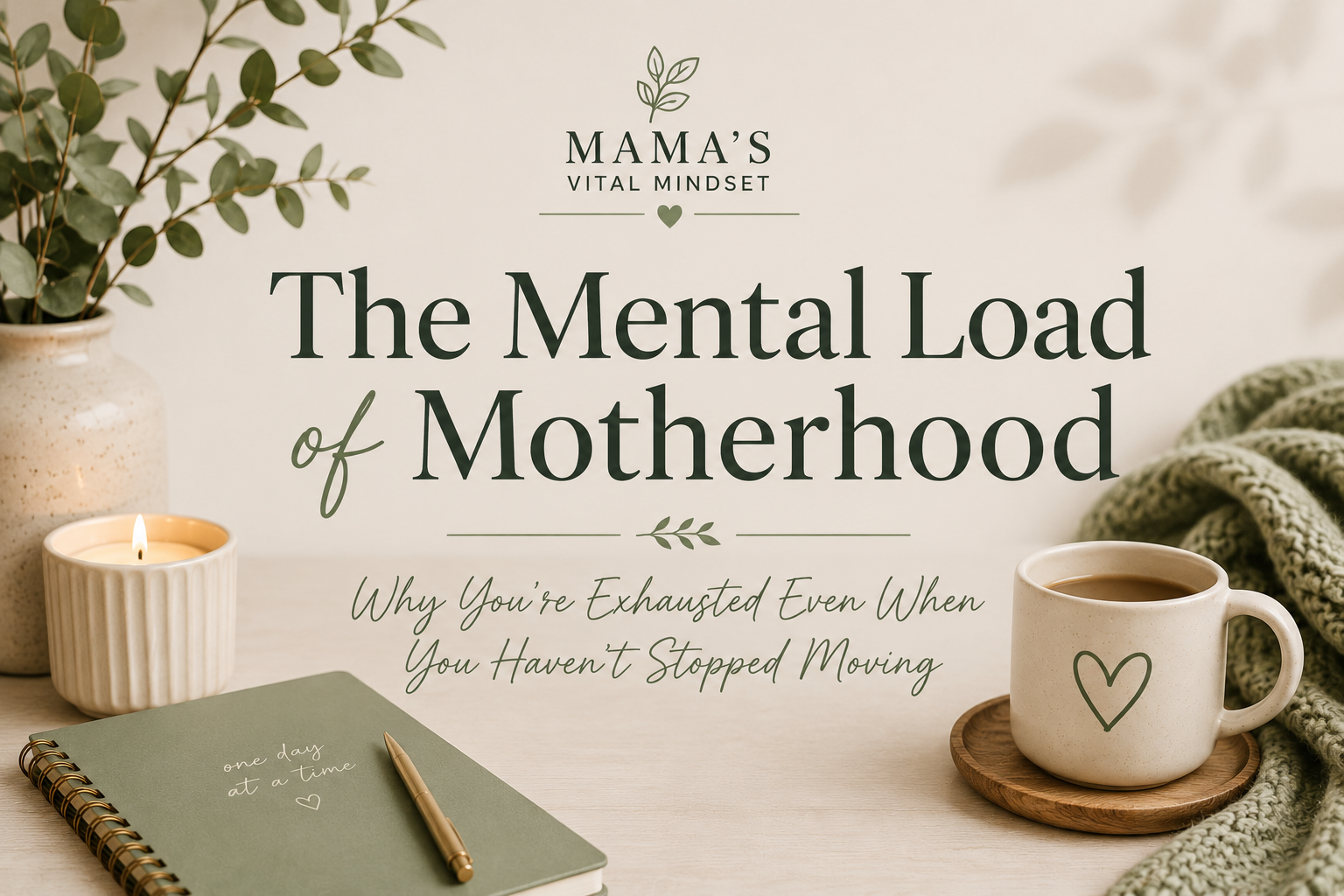 The Mental Load of Motherhood: Why You're Exhausted Even When You Haven't Stopped Moving