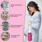 Peri Bottle for Postpartum Care, Perineal Bottle for New Mom Postpartum Essential, 10 Oz Upside down Peri Bottle for Postpartum Recovery, Portable Bidet for Women