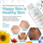 Organic Stretch Mark Oil for Pregnancy - Extra Moisturizing Belly Oil for Pregnancy - Pregnancy Oil to Prevent Stretch Marks - Pregnancy Must Haves
