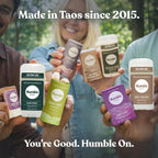 Humble Aluminum-Free Deodorant for Women & Men, Variety Pack - Clean & Fresh Natural Deodorant Stick with Essential Oils for Long-Lasting Odor Control - 3 Pack