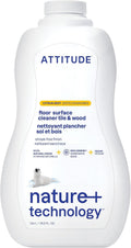 Floor Cleaner, EWG Verified, Streak-Free, Vegan & Plant-Based for Tile, Wood & Laminate Floors, Citrus Zest Scent, 35.2 Fl Oz