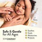 Oatmeal Body Lotion - Hand & Body Cream for Eczema Relief - Natural Dry Skin Repair (16 Oz)