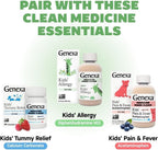 Kids Allergy Care | Drug Free, Non-Drowsy Children'S Allergy & Decongestant Remedy | Vegan & Non-Gmo | Homeopathic Relief Made Clean | Organic Acai Berry Flavor | 60 Chewable Tablets Ages 3-11