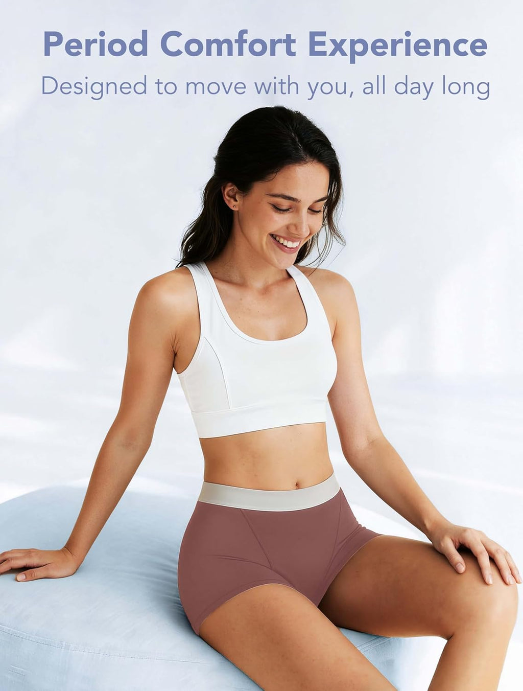 Period Underwear for Women Heavy Flow Leakproof Menstural Underwear Period Shorts 5 Pack