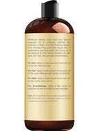 Avocado Oil - Cold-Pressed 16 Fl Oz - 100% Pure and Natural - Premium Grade Carrier Oil for Skin and Hair - Hair and Body - Massage - Hexane-Free