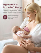 A1Pro Lactation Massager, Deep Vibration & Rapid Heating for Clog Relief & Efficient Pumping, Breastfeeding Essentials with Memory Function & Fast Charging, for Postpartum Mom