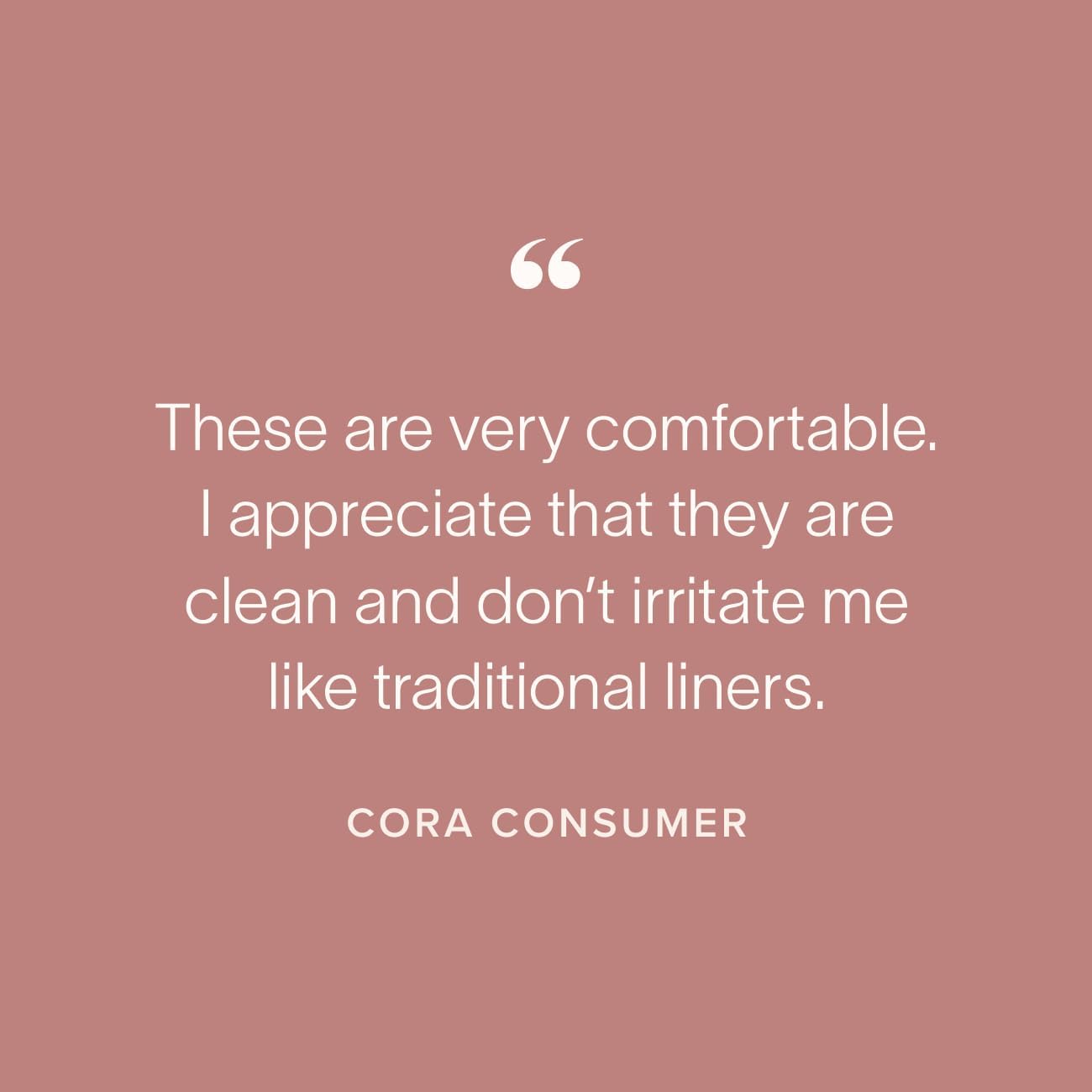 Cora Organic Cotton Liners