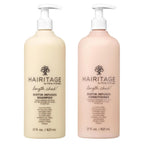 Biotin Shampoo and Conditioner Set - Sulfate Free + Paraben Free, Color Safe, with Castor Oil for Anti-Frizz, Volume + Moisture for Women, Hydrating Repair Shampoo Conditioner