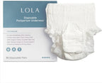 Postpartum Underwear with Organic Cotton Max Absorbency for Postpartum Bleeding - Pregnancy Hospital Bag Essentials - 10 Count