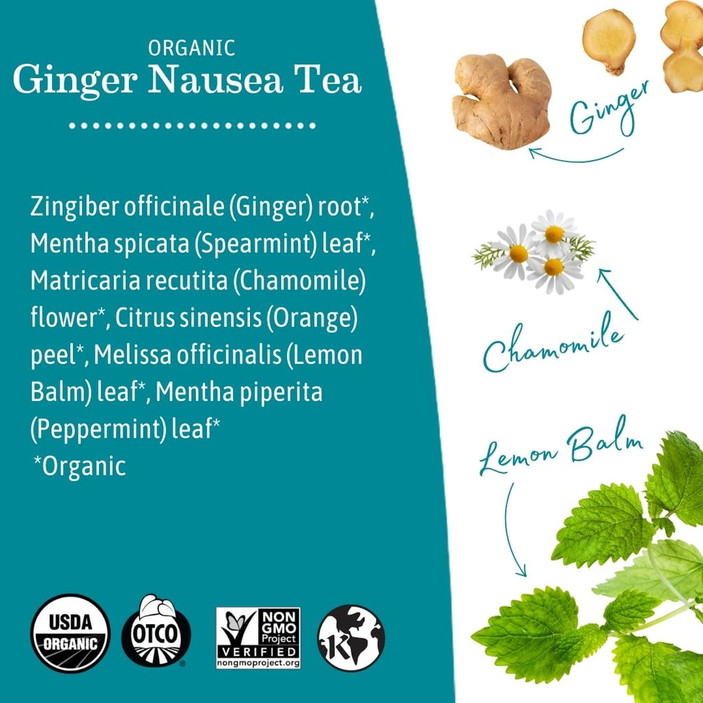 Soothing Ginger Nausea Tea