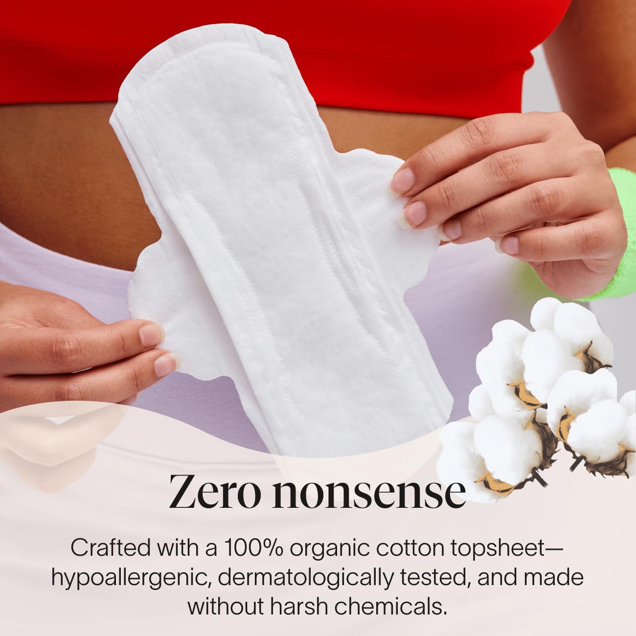 Cora Organic Cotton Comfort Pads