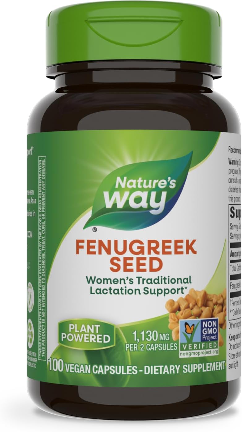 Fenugreek Breastfeeding Support Capsules