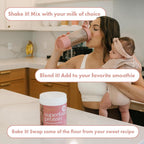 Boobie Body Superfood Protein Pregnancy and Postpartum Meal Replacement Shake, Chocolate Bliss Flavor | 19G Protein | Safe for Lactation & Motherhood | Organic, Vegan, Zero Sugar, 1 Tub (20 Servings)