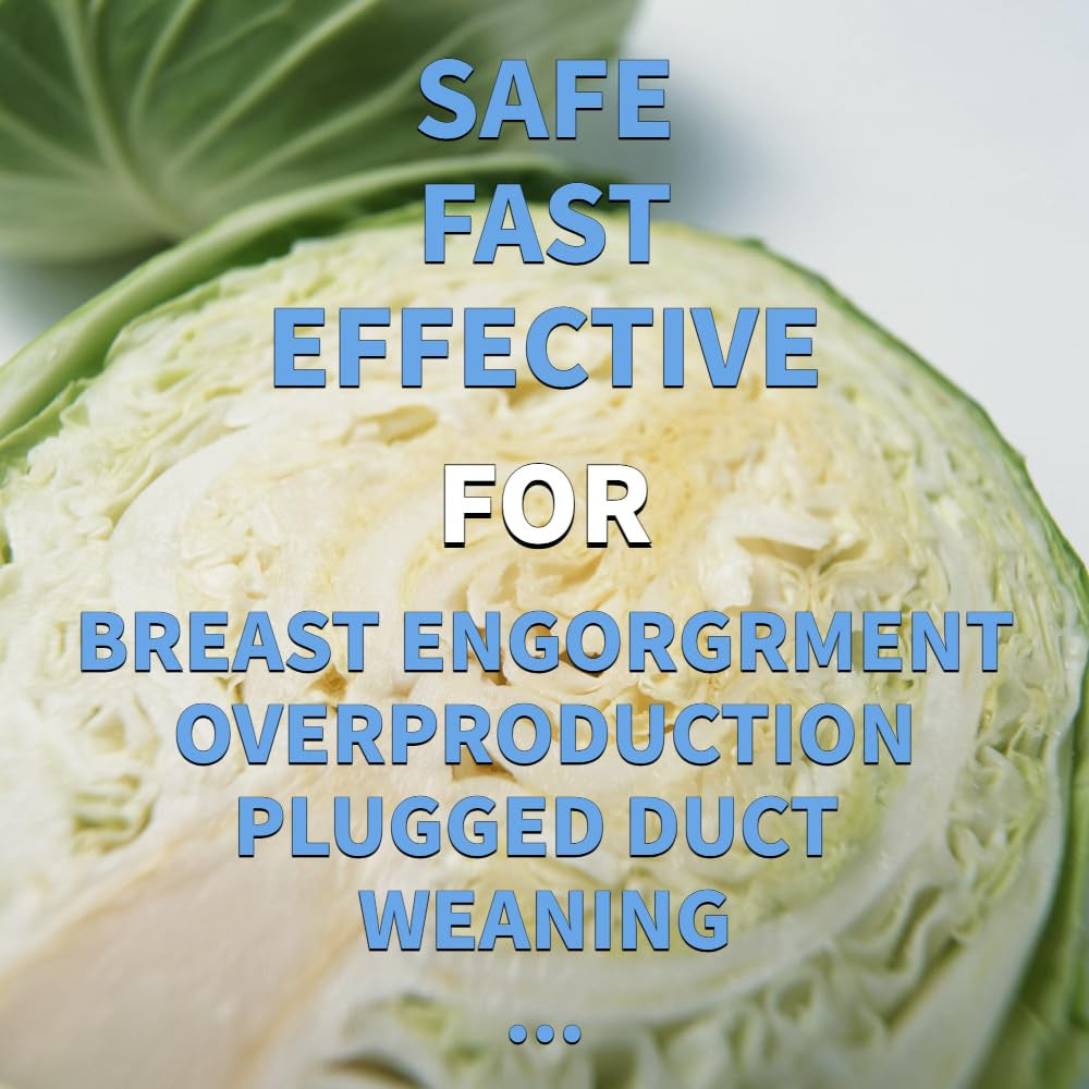 Cabbage Cream for Breast Engorgement,Clogged Ducts,Weaning and Mastitis | Essentials for Lactation Period