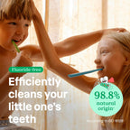 Kids Fluoride-Free Toothpaste, EWG Verified, Plant- and Mineral-Based Ingredients, Vegan, Sugar-Free, Mango, 4.2 Oz