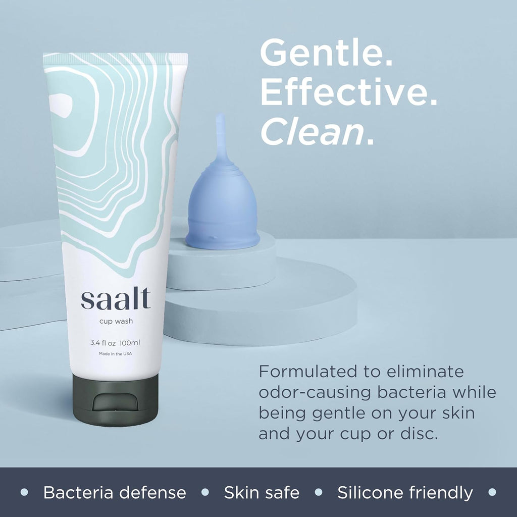 Menstrual Cup Wash Cleanser - Menstrual Disc Wash - Ph Balanced - No Irritants or Harsh Chemicals - 3.4 Fl Oz