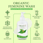 Feminine Intimate Wash for Sensitive Skin, 250 Ml, Ph-Balanced Cleanser with Organic Tea Tree & Botanical Extracts