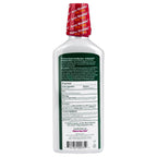 Peppermint Twist Mouthwash, No Alcohol & No Fluoride, Plant-Based Daily Rinse That Refreshes & Comforts the Mouth, 16.9 Fl Oz