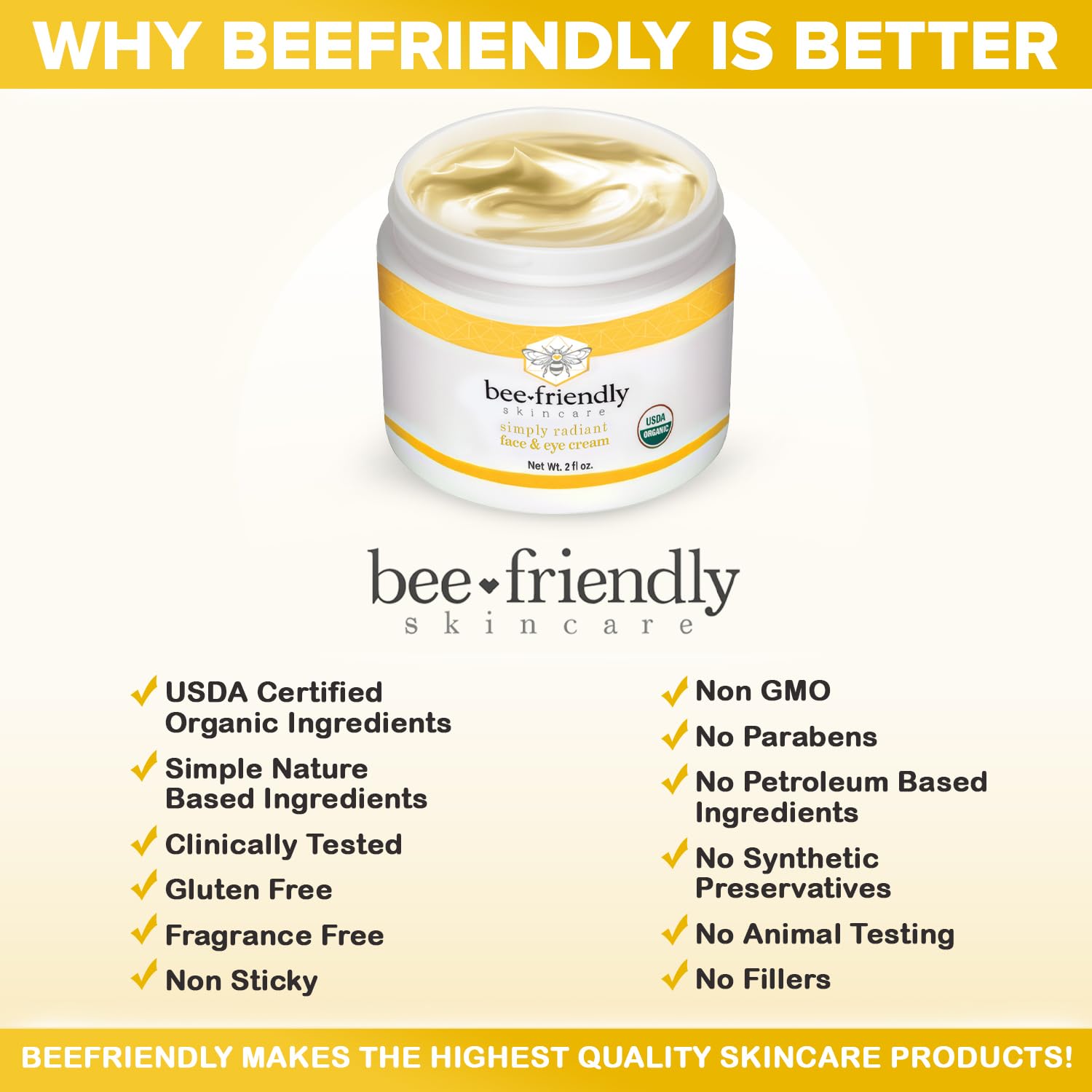 BeeFriendly Natural Glow Cream