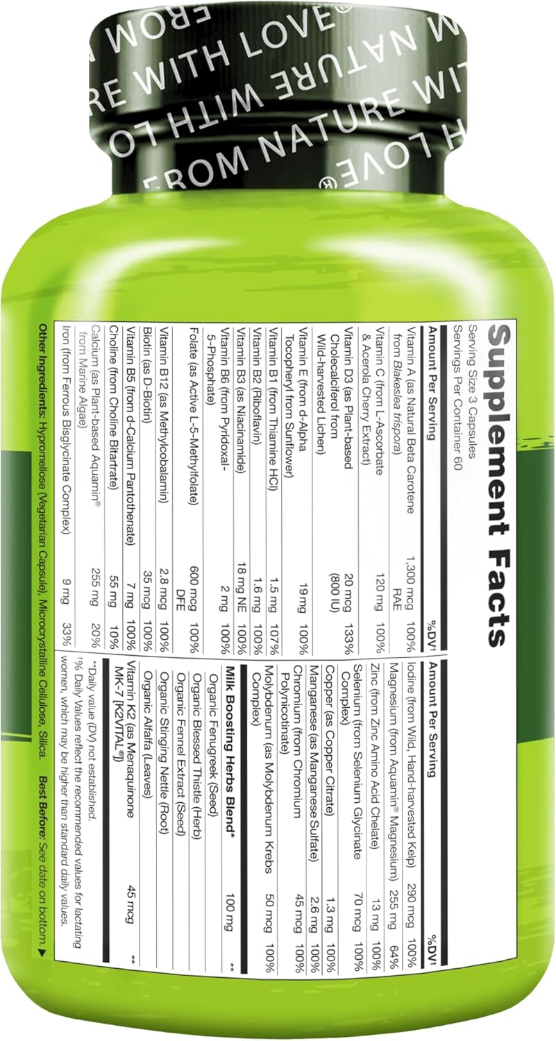Natural Postnatal Support Vitamins