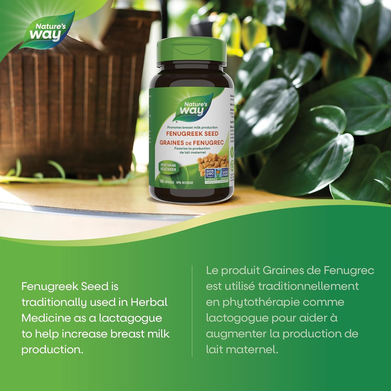 Fenugreek Breastfeeding Support Capsules
