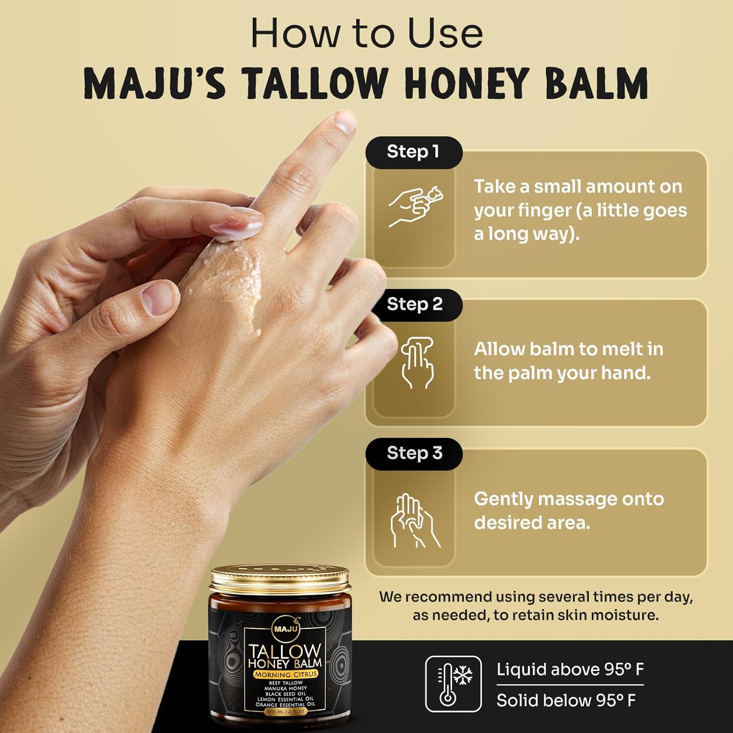 Citrus Glow Honey Balm