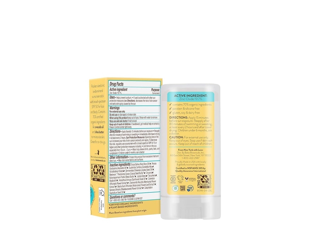 Babo Botanicals Sun Stick