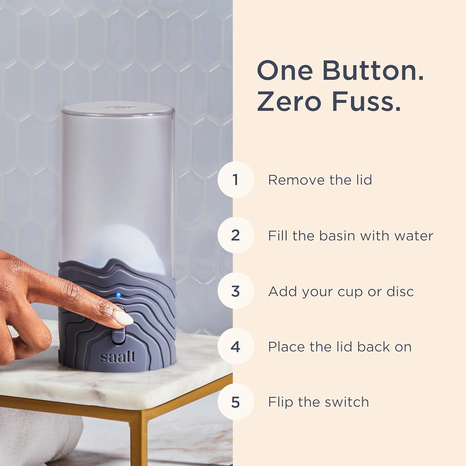 Effortless Period Care Steamer