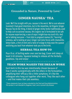 Soothing Ginger Nausea Tea