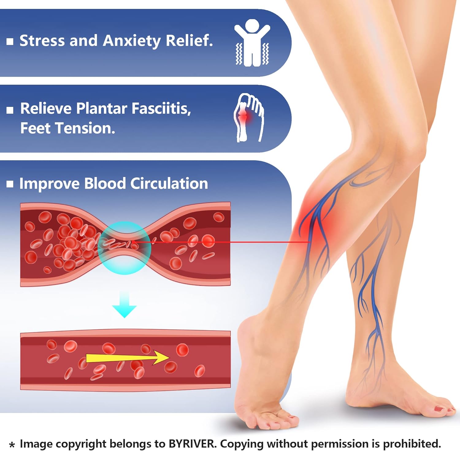 Tension Relief Massage Sandals