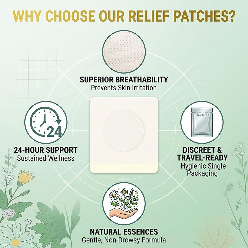 Gentle Nausea Relief Patches