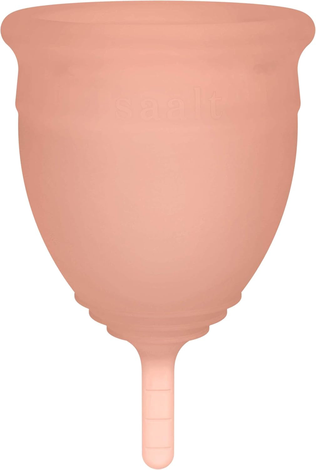 Soft Menstrual Cup – Reusable Period Cup – Made for Comfortable, Leak-Free Protection up to 12 Hours – BPA & Latex Free – Includes Cup & Carry Bag (Small, Desert Blush)