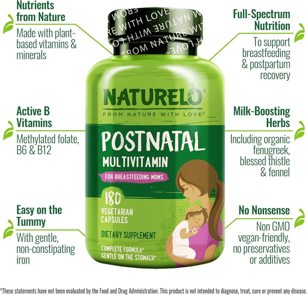 Natural Postnatal Support Vitamins