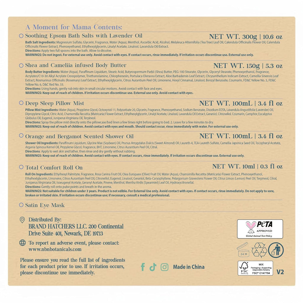 Nurture by Nature Self-Care Set