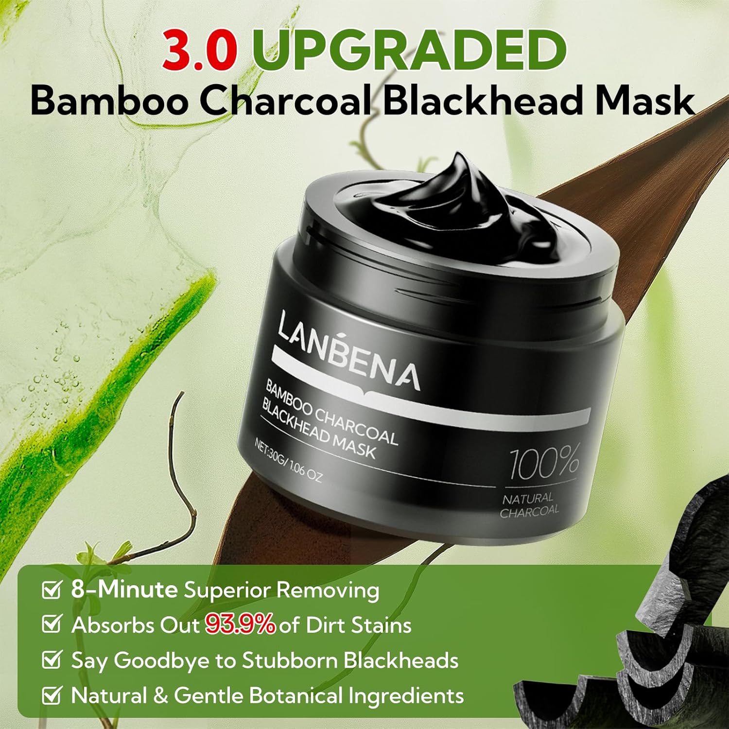 Bamboo Charcoal Blackhead Solution