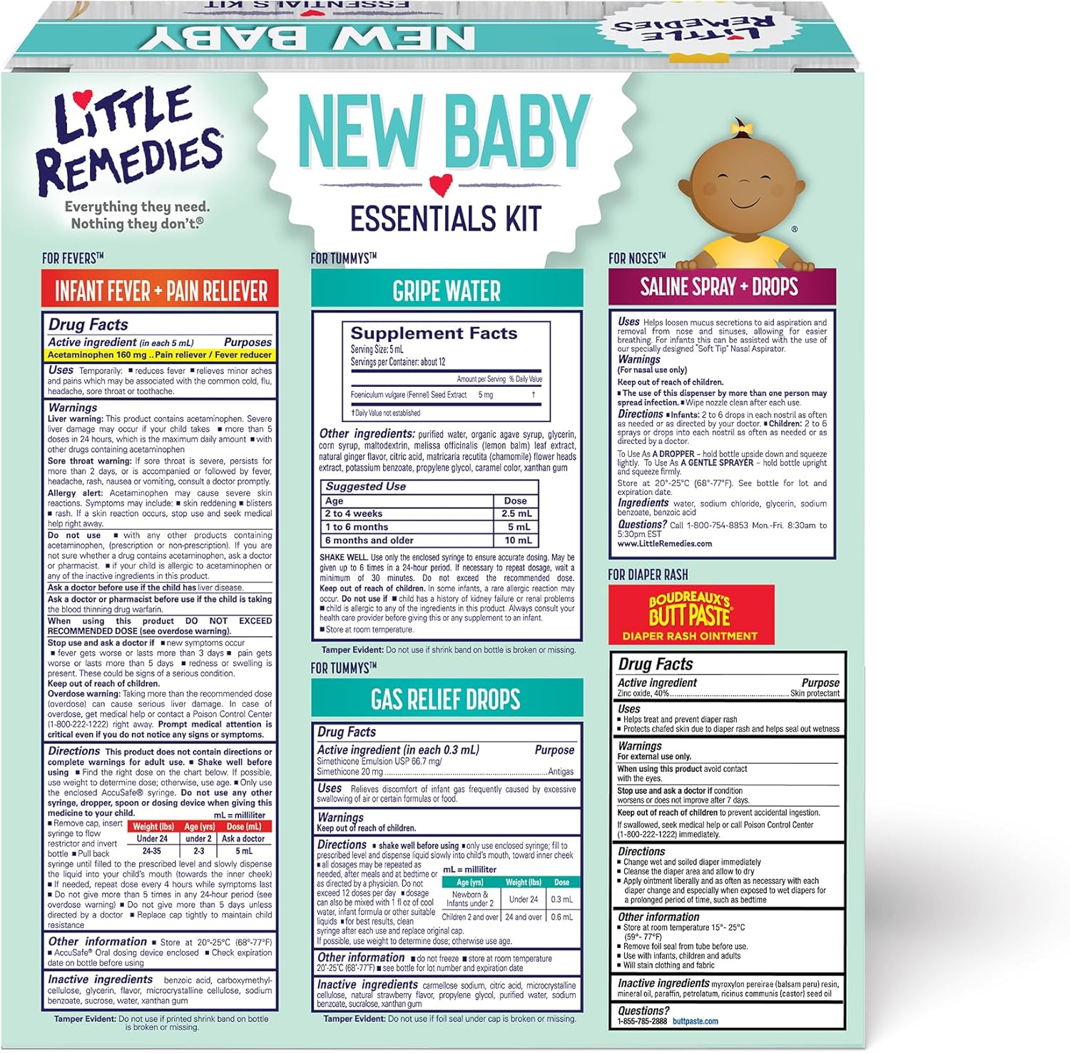 New Baby Care Essentials Kit