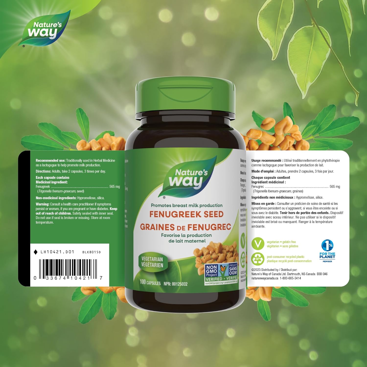 Fenugreek Breastfeeding Support Capsules