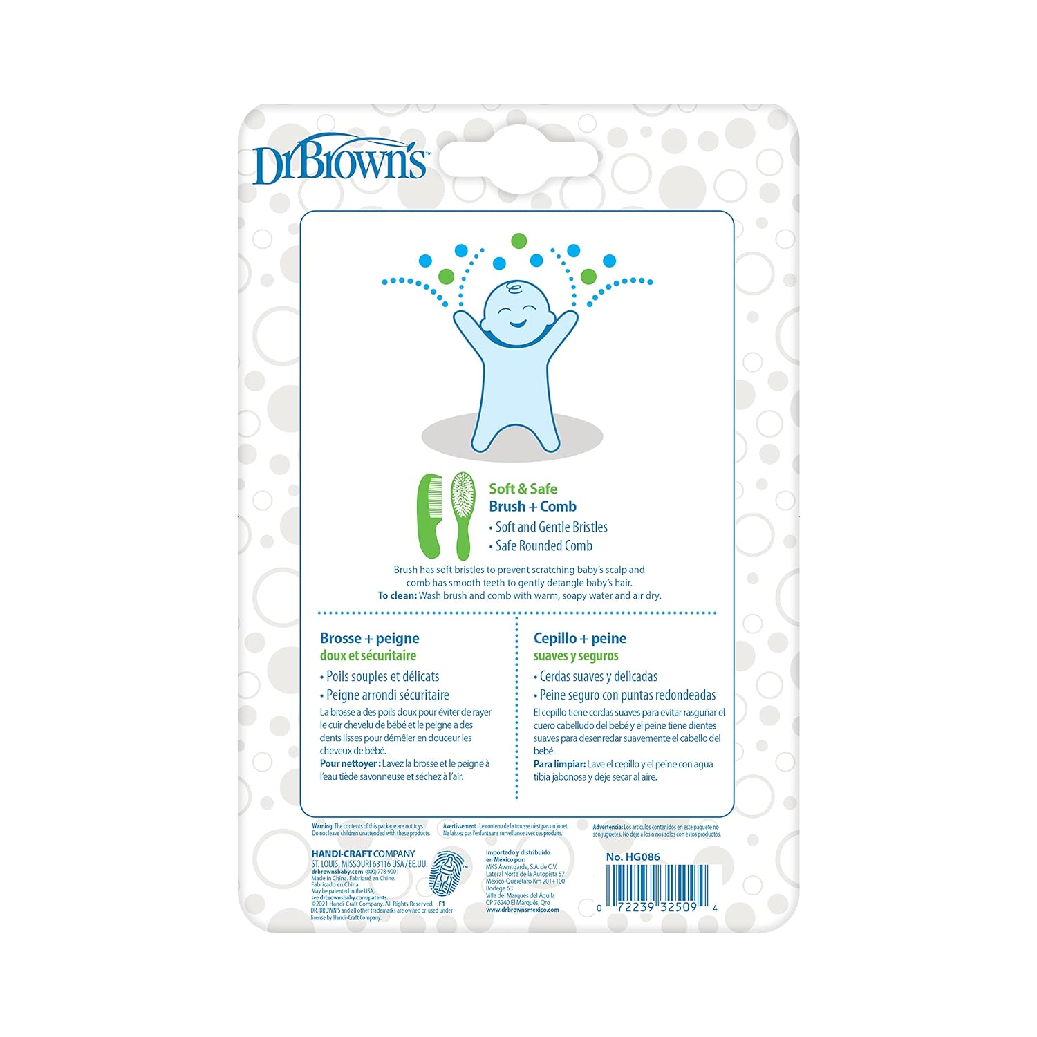 Gentle Baby Brush & Comb Set