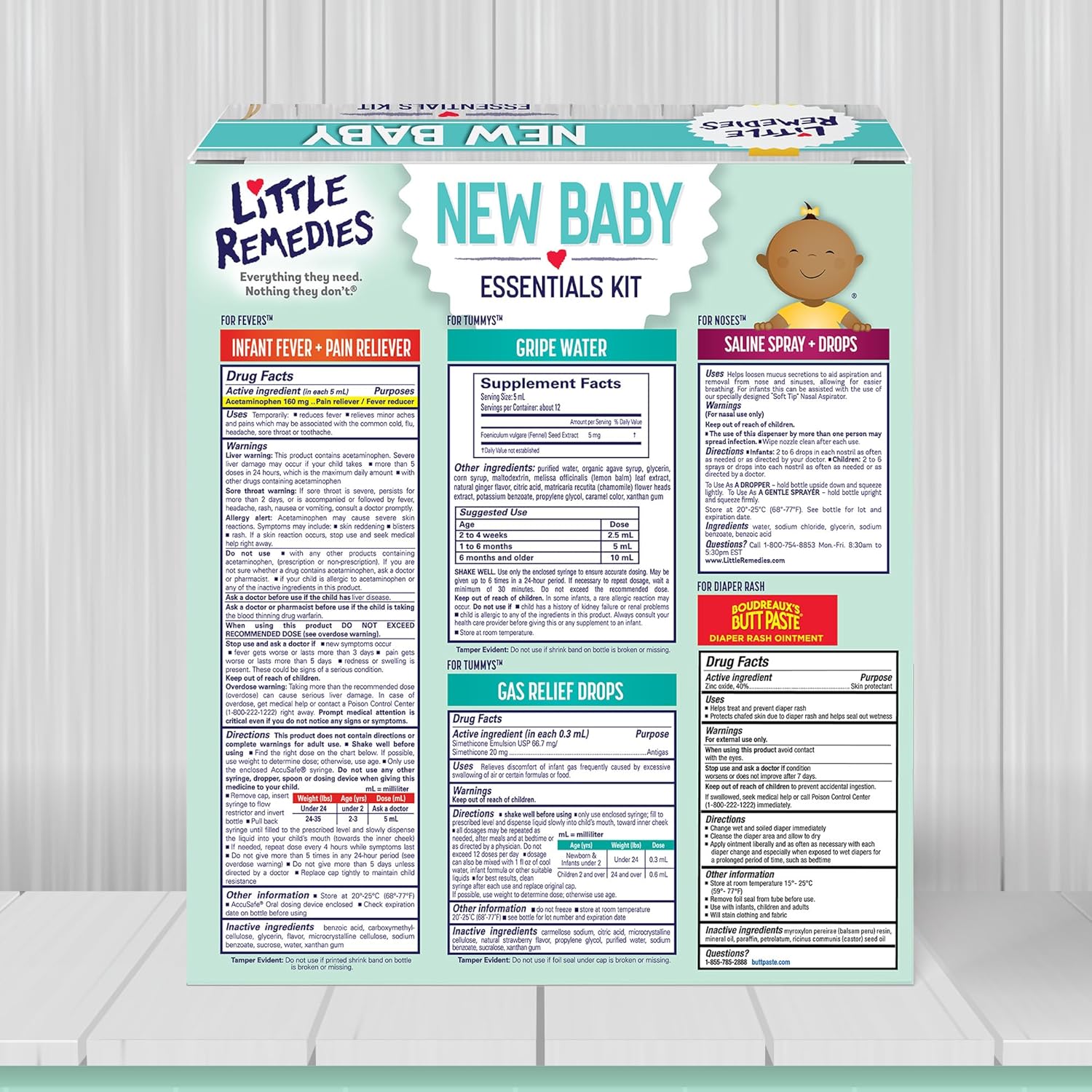 New Baby Care Essentials Kit