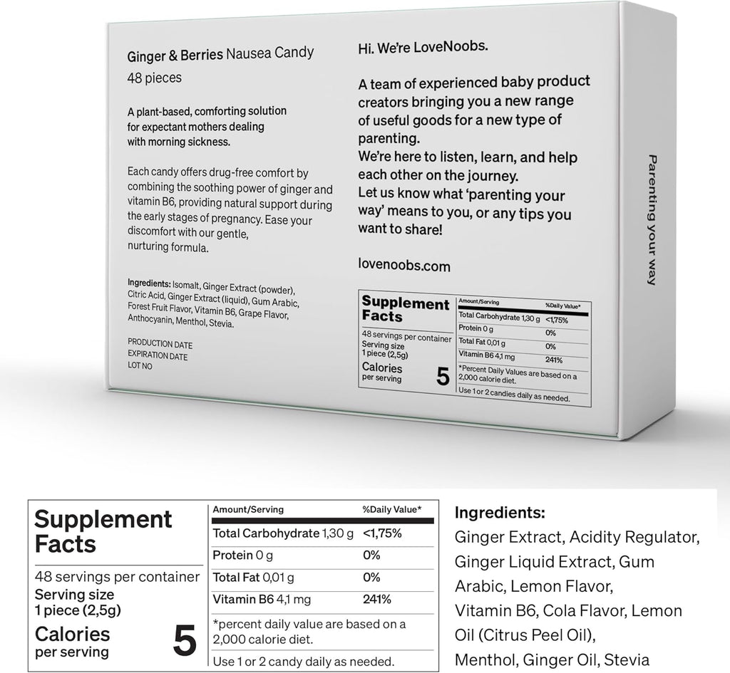Berry Relief Ginger Drops