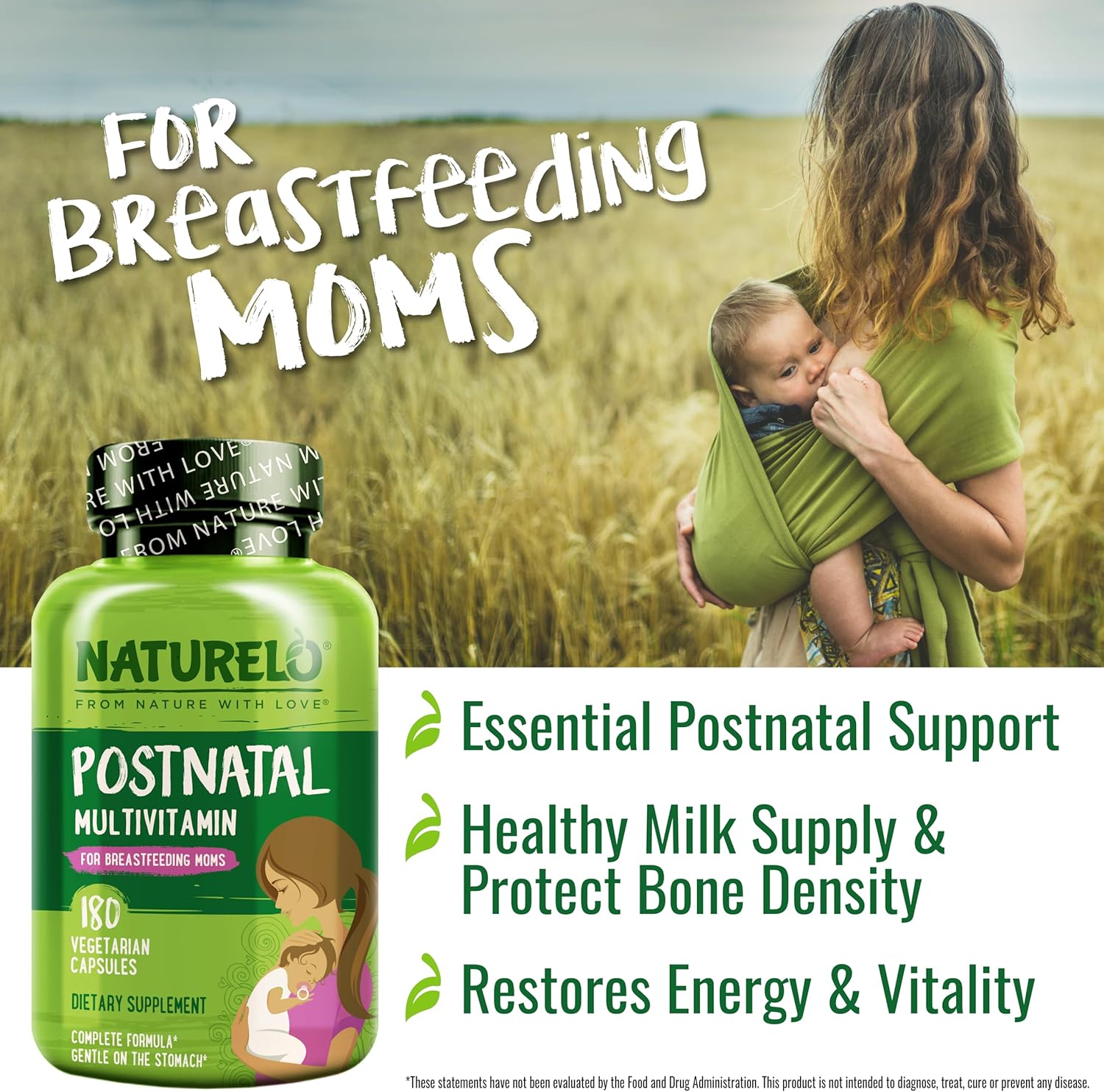 Natural Postnatal Support Vitamins