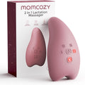 A1Pro Lactation Massager, Deep Vibration & Rapid Heating for Clog Relief & Efficient Pumping, Breastfeeding Essentials with Memory Function & Fast Charging, for Postpartum Mom