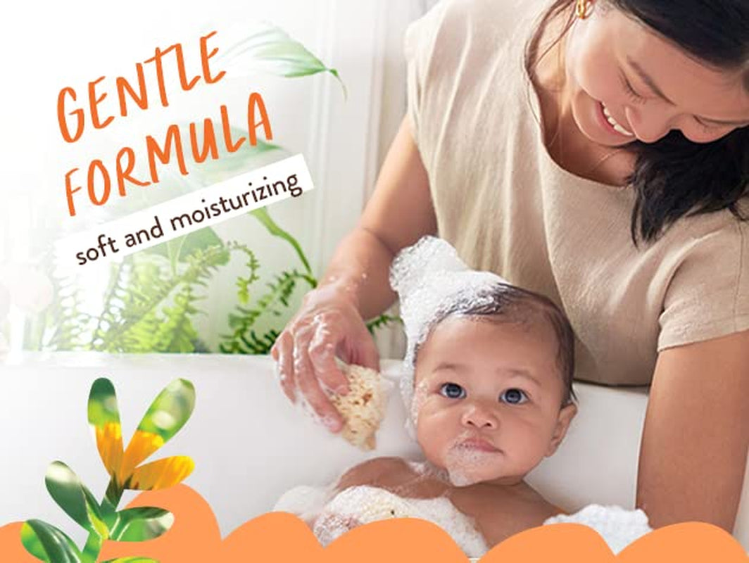Sensitive Baby Fragrance-Free 2-In-1 Shampoo & Wash - Shea Butter, Calendula & Aloe Vera - EWG Verified - Cruelty-Free - Vegan - Pediatrician Tested - for Babies & Kids