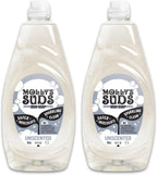 Liquid Dish Soap | Clean, Simple Ingredients | Extra Scrubbing Power | Unscented, 24 Oz - 2 Pack