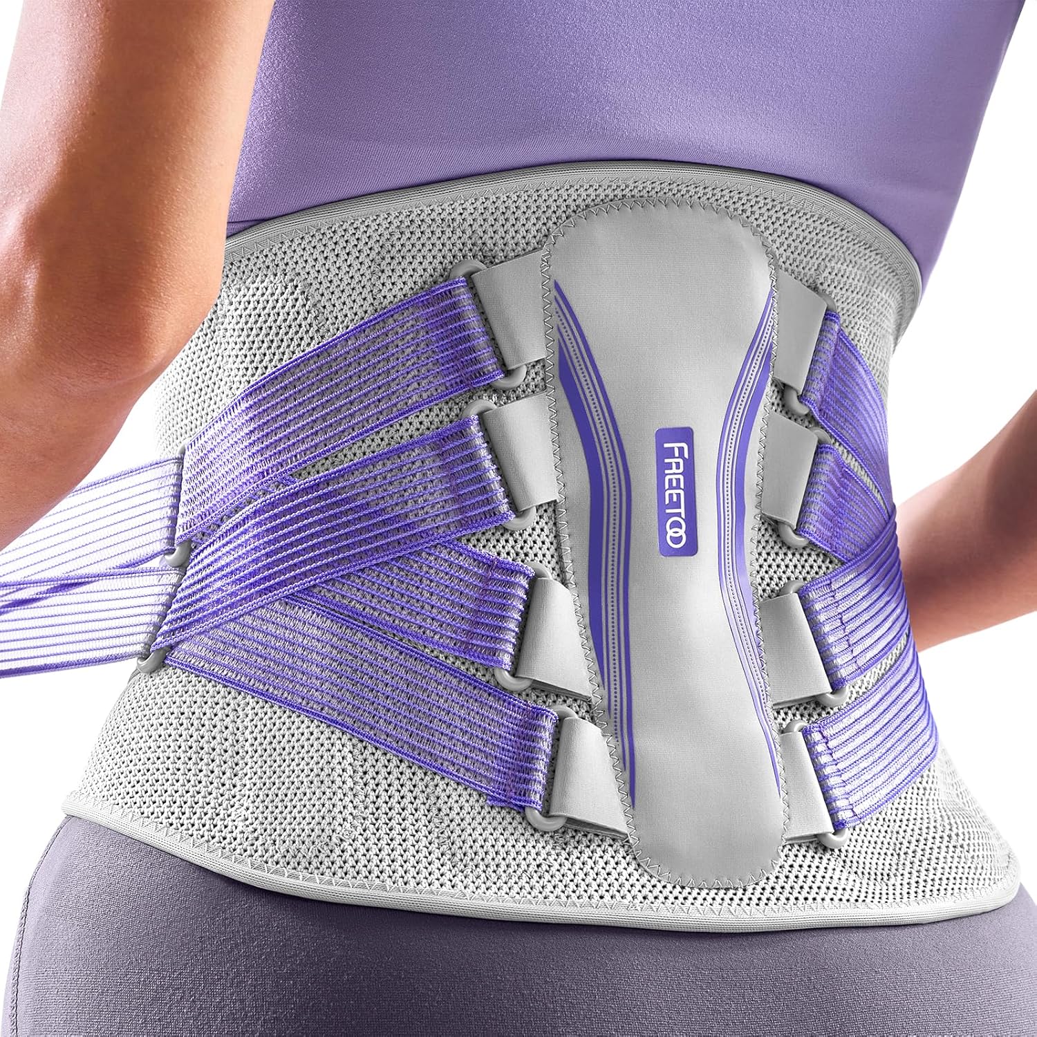 FREETOO Women's Comfort Back Brace