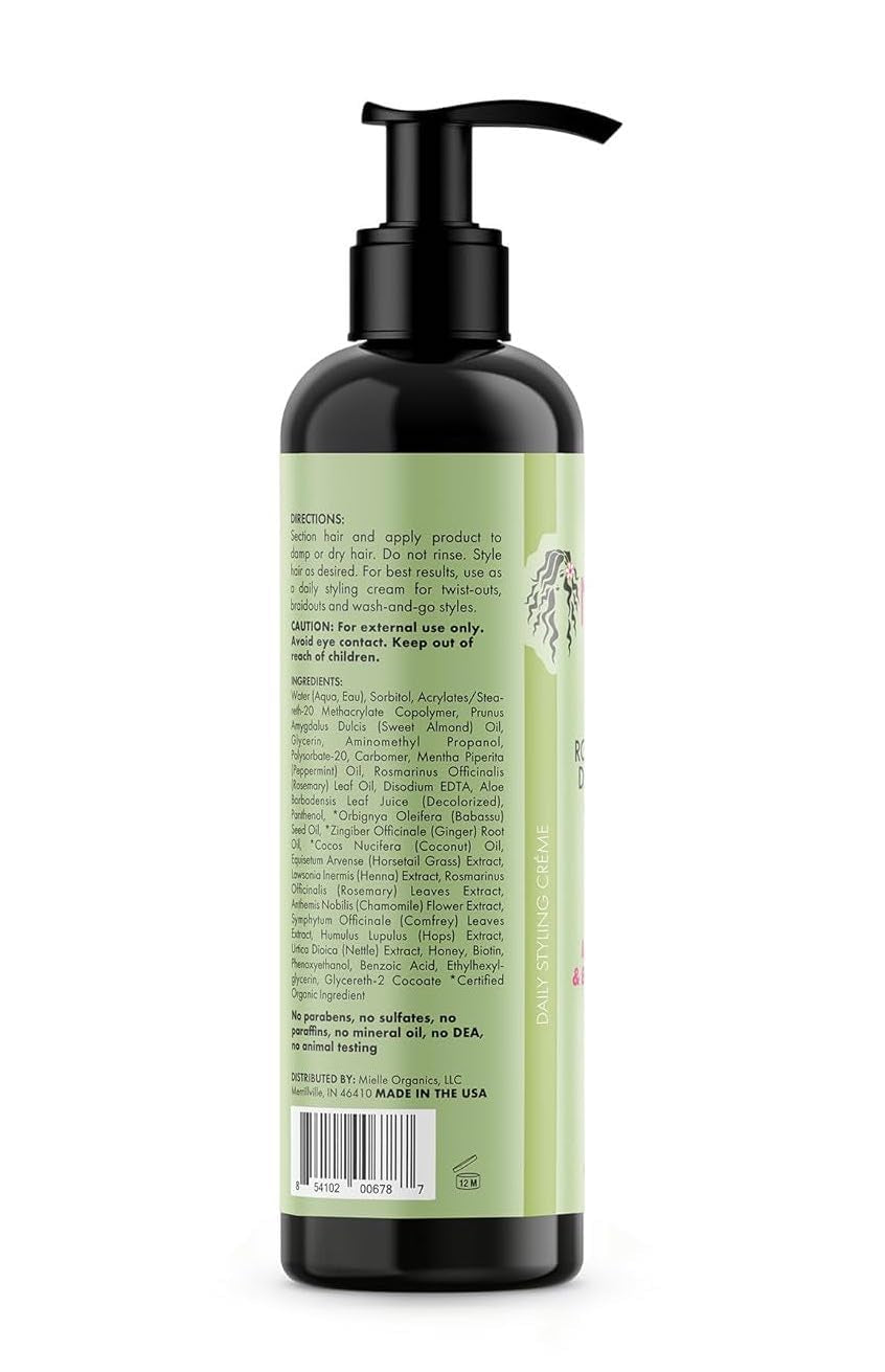 Rosemary Mint Styling Cream (8Oz)