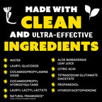Liquid Dish Soap | Clean, Simple Ingredients | Extra Scrubbing Power | Unscented, 24 Oz - 2 Pack