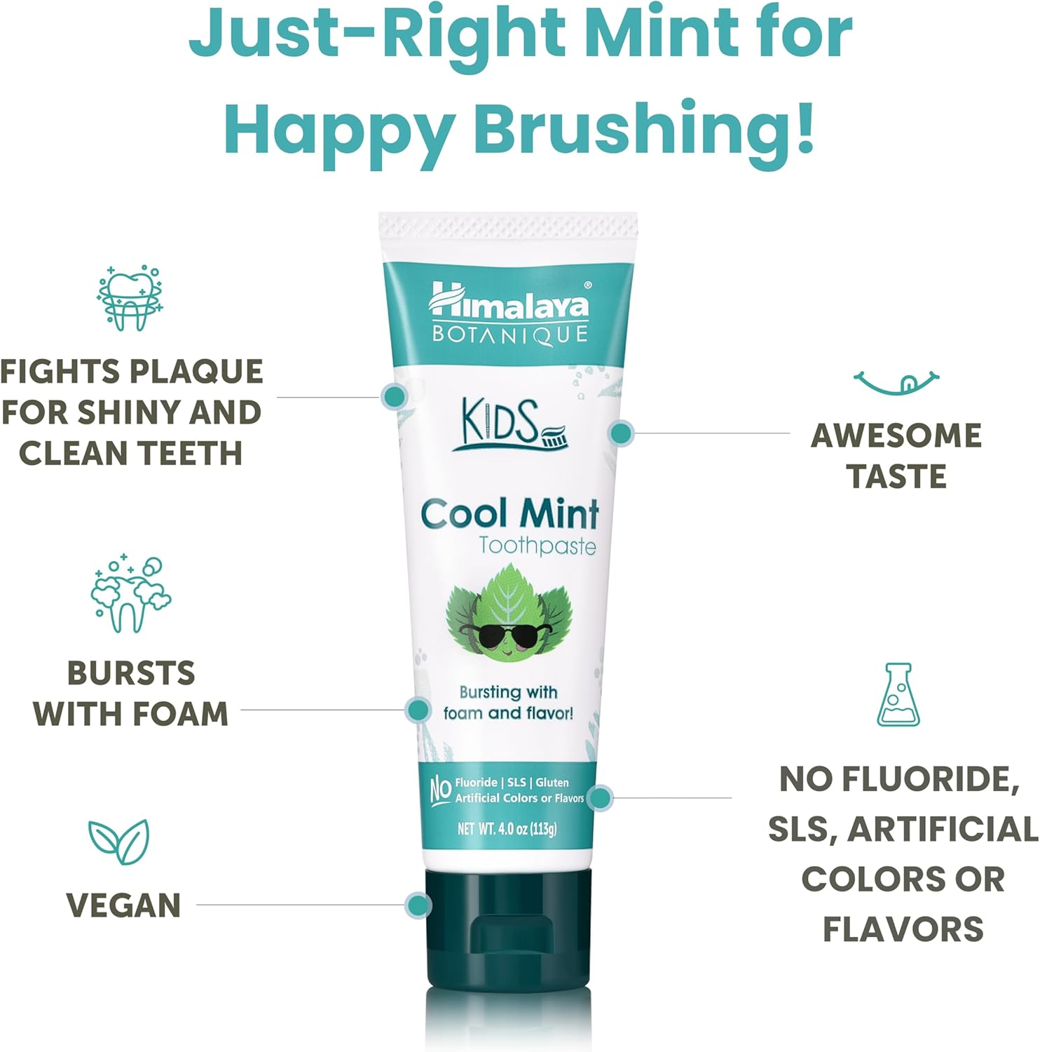 Himalaya Botanique Kids Toothpaste – Cool Mint