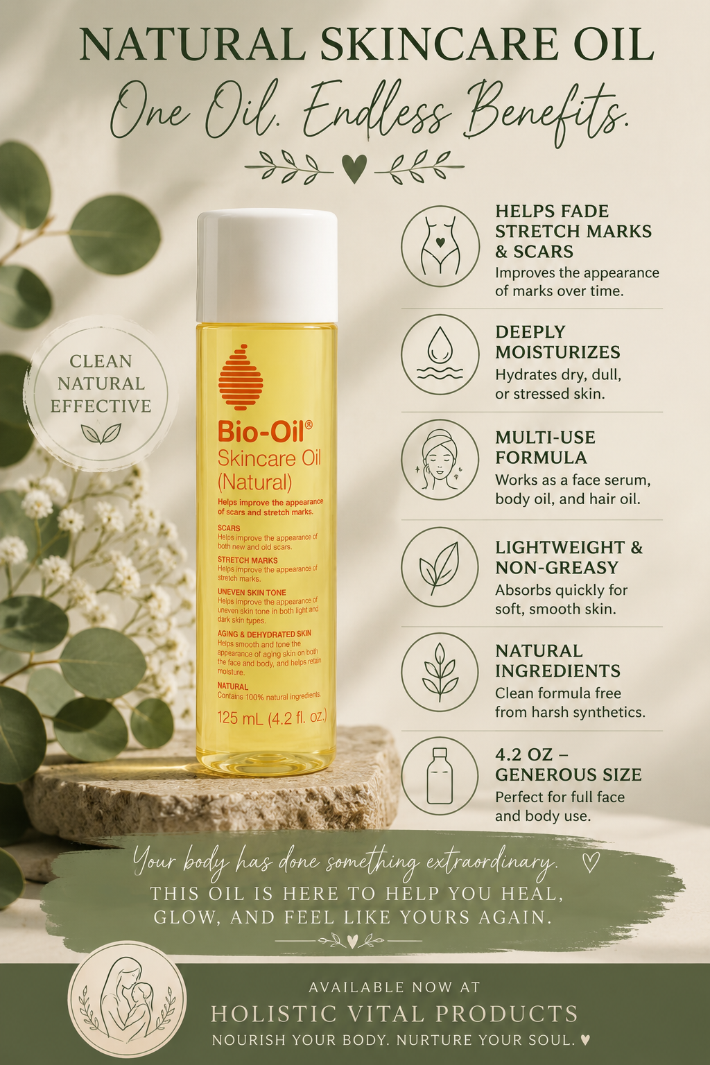 Natural Skincare Oil