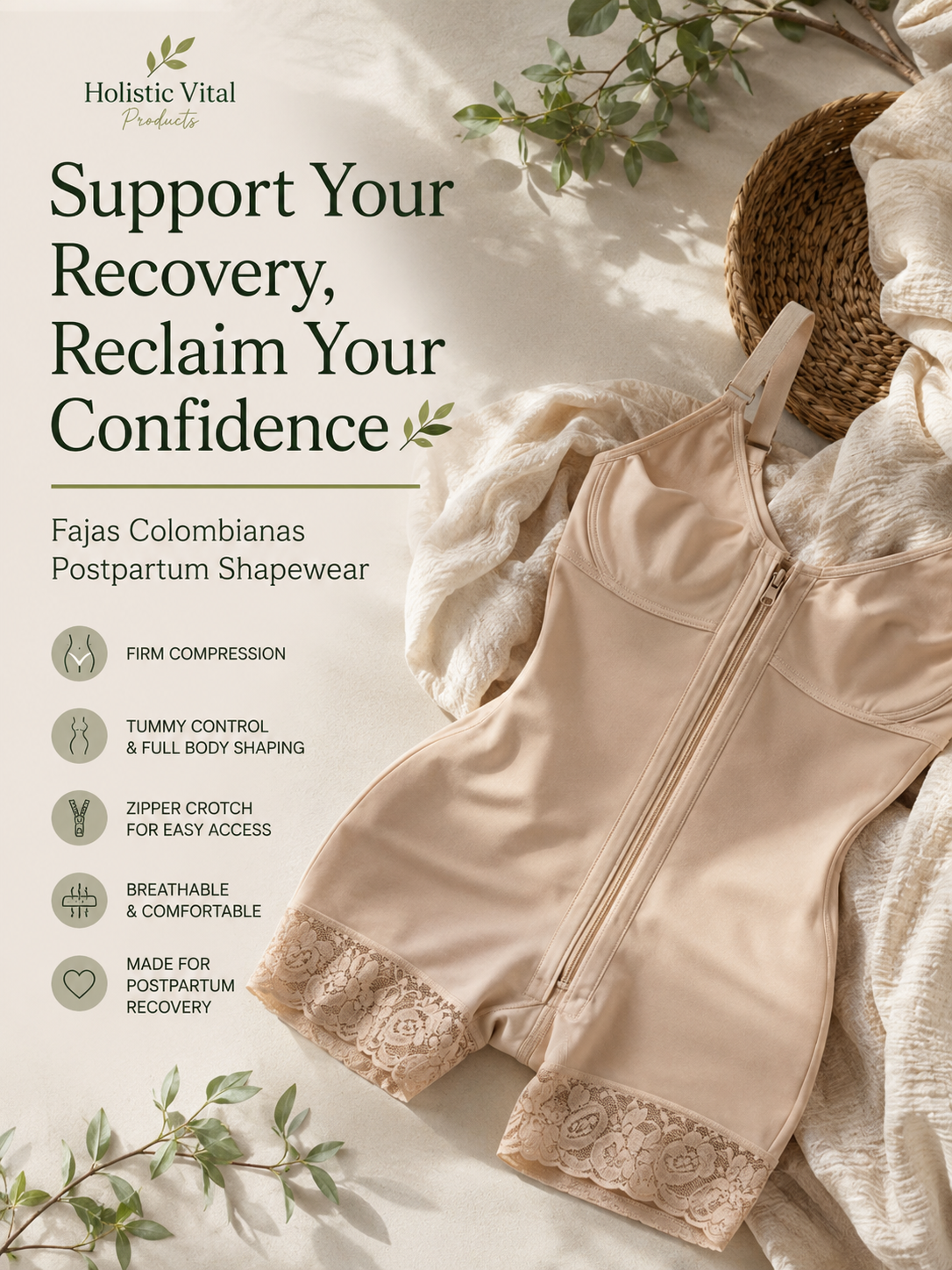 Fajas Colombianas Postpartum Shapewear